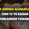 Bu ay anında alınabilecek! 1600 TL'ye kadar yardımlardan yararlanın hemen yararlanın Bu ay anında alınabilecek! 1600 TL'ye kadar yardımlardan yararlanın hemen yararlanın
