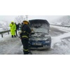 Bolu’da Araç Yangını Korkuttu
