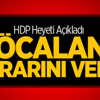HDP: Öcalan Kararını Verdi HDP: Öcalan Kararını Verdi