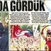 Demirtaş'ın Diyarbakır mitinginde Türk bayrağı Demirtaş'ın Diyarbakır mitinginde Türk bayrağı