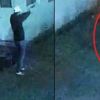 Polis aracına silahlı saldırı kamerada