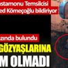 ﻿Asker gözyaşlarına hakim olamadı