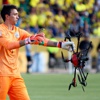 Muslera'nın elinden hiçbir şey kaçmıyor! Muslera'nın elinden hiçbir şey kaçmıyor!