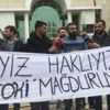 Ücretlerini alamadığı için direnen işçilere para cezası