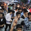 Hakkari'de vatandaşlar sokağa döküldü
