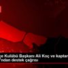 Fenerbahçe Kulübü Başkanı Ali Koç ve kaptan Emre Belözoğlu ...