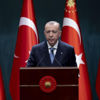 Cumhurbaşkanı Erdoğan, Cumhurbaşkanlığı Kabine Toplantısının ardından basın toplantısı düzenliyor Cumhurbaşkanı Erdoğan, Cumhurbaşkanlığı Kabine Toplantısının ardından basın toplantısı düzenliyor