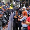 ABD Büyükelçiliği önünde AOÇ protestosu! Polis müdahale etti