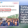 İngilizler, Türkiye-Çin ilişkilerinden rahatsız