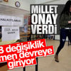 Referandum sonrası hemen yürürlüğe girecek 3 değişiklik Referandum sonrası hemen yürürlüğe girecek 3 değişiklik