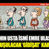 Emre Ulaş’tan çok konuşulacak ‘gidişat' karikatürü Emre Ulaş’tan çok konuşulacak ‘gidişat' karikatürü