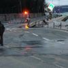 İstanbul'da sahil yolu çöktü İstanbul'da sahil yolu çöktü