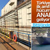 Türkiye'nin ilk amfibik hücum gemisinin gövdesi tamamlandı