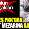 ﻿Kalleş PKK'dan şehit mezarına saldırı. Bulun bu alçakları
