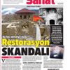 800 yıllık tarihi kapının restorasyonu tamamlandı 800 yıllık tarihi kapının restorasyonu tamamlandı