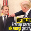 Trump'tan Macron'a Fransız şarabı vergisi