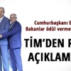 TİM'den rezalete açıklama