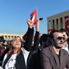 Erdoğan'a Anıtkabir'de protesto