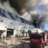 Sivas'ta fabrika yangını