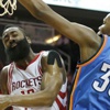 James Harden Thunder'a patladı James Harden Thunder'a patladı