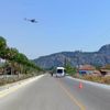 Muğla Jandarmasından helikopterle bayram trafiği denetimi Muğla Jandarmasından helikopterle bayram trafiği denetimi