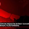 SANCAKTEPE DE İNŞAATIN İSTİNAT DUVARI ÇÖKTÜ, BİR BİNA ...