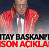 Yargıtay Başkanı'ndan son dakika açıklaması!