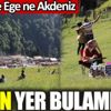 ﻿Ayder Yaylası'na giden yer bulamıyor