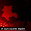 Konya da 4.5 büyüklüğünde deprem Konya da 4.5 büyüklüğünde deprem
