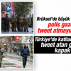 Brüksel polisinden medyaya engel Brüksel polisinden medyaya engel