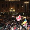 Gürcistan'da protestolar yeniden alevlendi