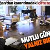 Son dakika: Başkan Erdoğan'dan karantinadaki çifte tebrik telefonu