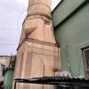 Tarsus ta yıldırım caminin minaresine isabet etti Tarsus ta yıldırım caminin minaresine isabet etti