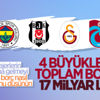4 büyüklerin toplam borcu 17,38 milyar liraya ulaştı 4 büyüklerin toplam borcu 17,38 milyar liraya ulaştı