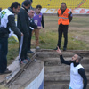 Kaleciyle gazeteciler birbirine girdi Kaleciyle gazeteciler birbirine girdi
