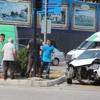 Samsun'da maddi hasarlı kaza!