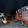 Elektrik Kesintilerini Trafoyu Ateşe Vererek Tepki Gösterdiler