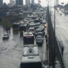 İstanbul'da yağmur E-5'i trafiğe kapadı İstanbul'da yağmur E-5'i trafiğe kapadı