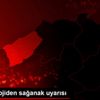 Meteorolojiden sağanak uyarısı Meteorolojiden sağanak uyarısı