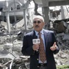 Eski cumhurbaşkanı bombalanan evinin önünden halka seslendi