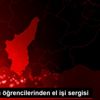 Anaokulu öğrencilerinden el işi sergisi Anaokulu öğrencilerinden el işi sergisi