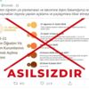 Milli Eğitim Bakanlığı uyardı, sakın inanmayın Milli Eğitim Bakanlığı uyardı, sakın inanmayın