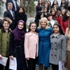 Joe Biden'ın eşi Dr. Jill Biden Ortaköy'de karne dağıttı