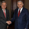 Başbakan Yıldırım, Guterres ile görüştü