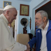 Papa Fidel Castro ile tanıştı