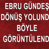 Ebru Gündeş, dönüş yolunda böyle görüntülendi