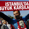 İstanbul'da Davutoğlu'na büyük karşılama