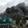 Geri dönüşüm fabrikasında yangın Geri dönüşüm fabrikasında yangın