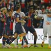 PSG-Marsilya maçında saha karıştı! 5 kırmızı, 14 sarı kart çıktı