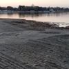 Tekirdağ’da deniz 10 metre çekildi Tekirdağ’da deniz 10 metre çekildi